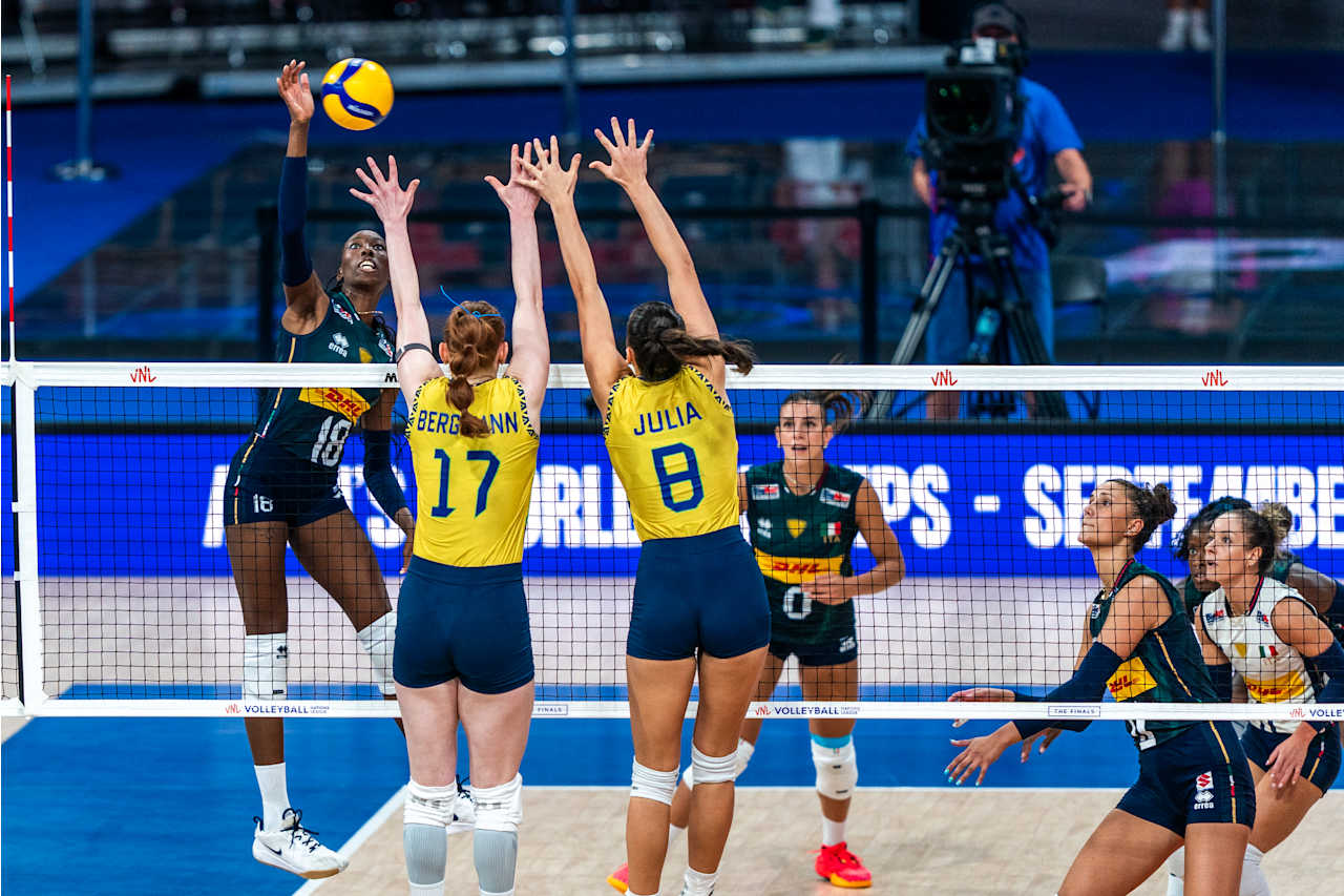 Brasil vs Itália - VNL